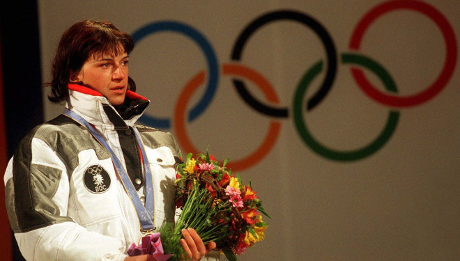 Екатерина Дафовска, първата олимпийска шампионка по биатлон