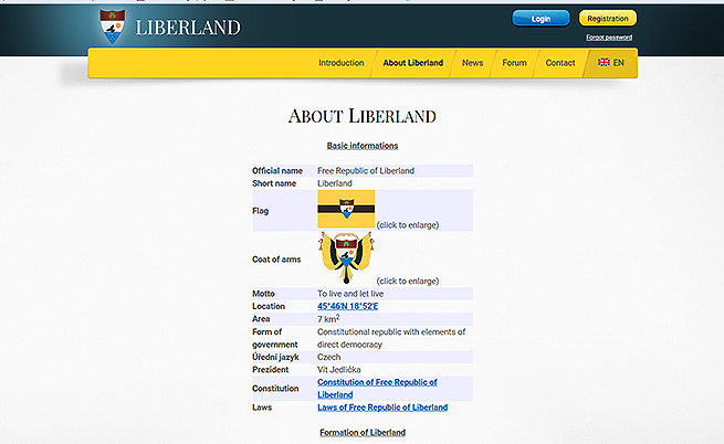 Либерландия - новата държава между Сърбия и Хърватия