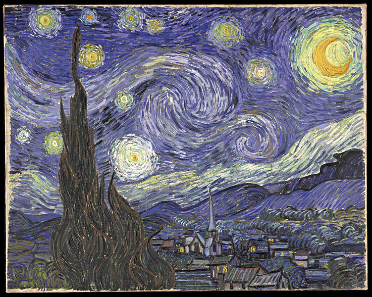 Ван Гог, Звездна нощ