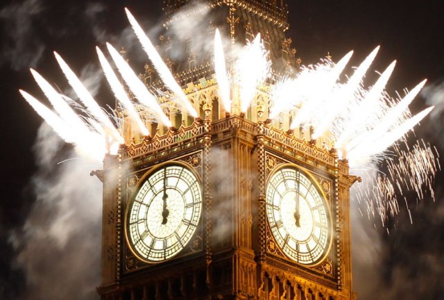 Нова Година, Лондон, традиции