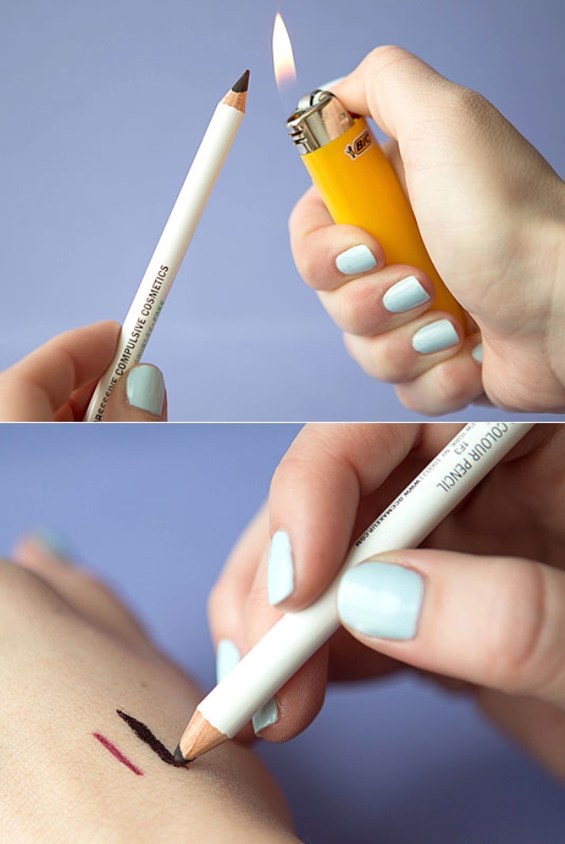 Моливче за гримиране - трикове